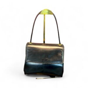 Loewe Vintage GUC Black Leather Shoulder Bag